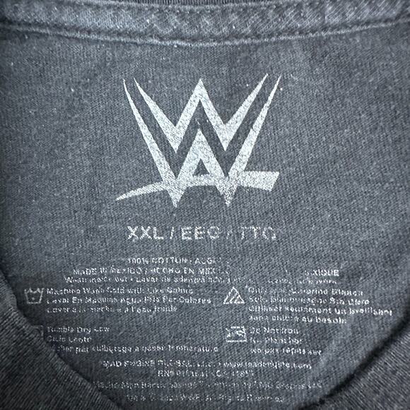 WWE Shirt Mens XXL 2XL Black Purple Macho Man Randy Savage Short Sleeve - Picture 5 of 10